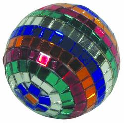 Multicolored Mirror Ball